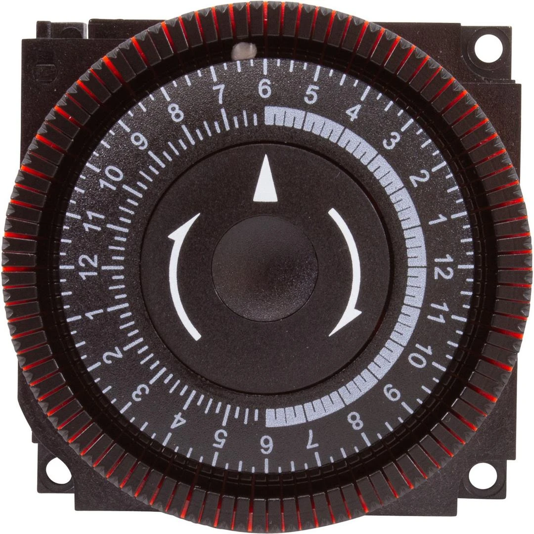 Diehl - 24 Hr Spa Timer, SPDT 240V, 5-Term Orange Panel Mount 4 Diehl - 24 Hr Spa Timer, SPDT 240V, 5-Term Orange Panel Mount - Image 2