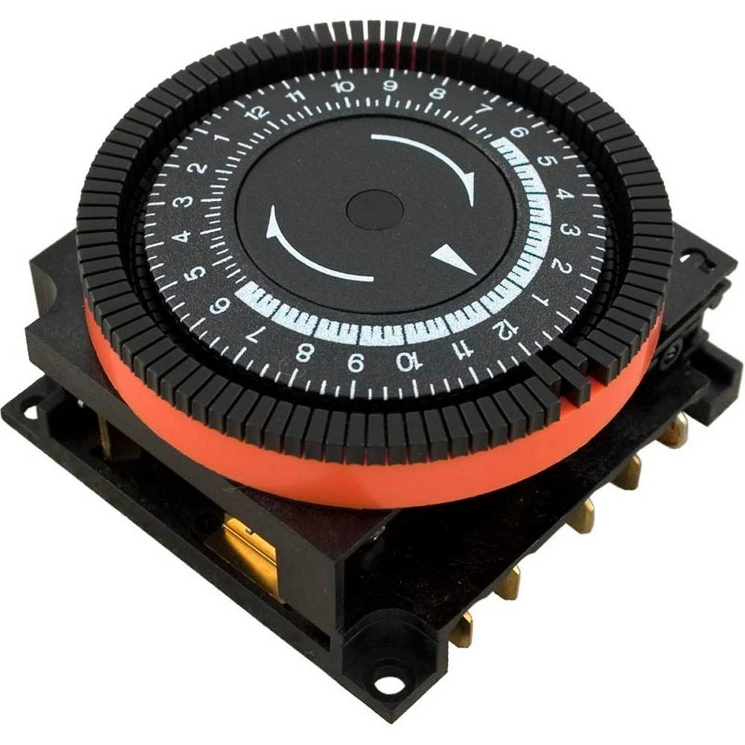 Diehl - 24 Hr Spa Timer, SPDT 240V, 5-Term Orange Panel Mount 6 Diehl - 24 Hr Spa Timer, SPDT 240V, 5-Term Orange Panel Mount - Image 4