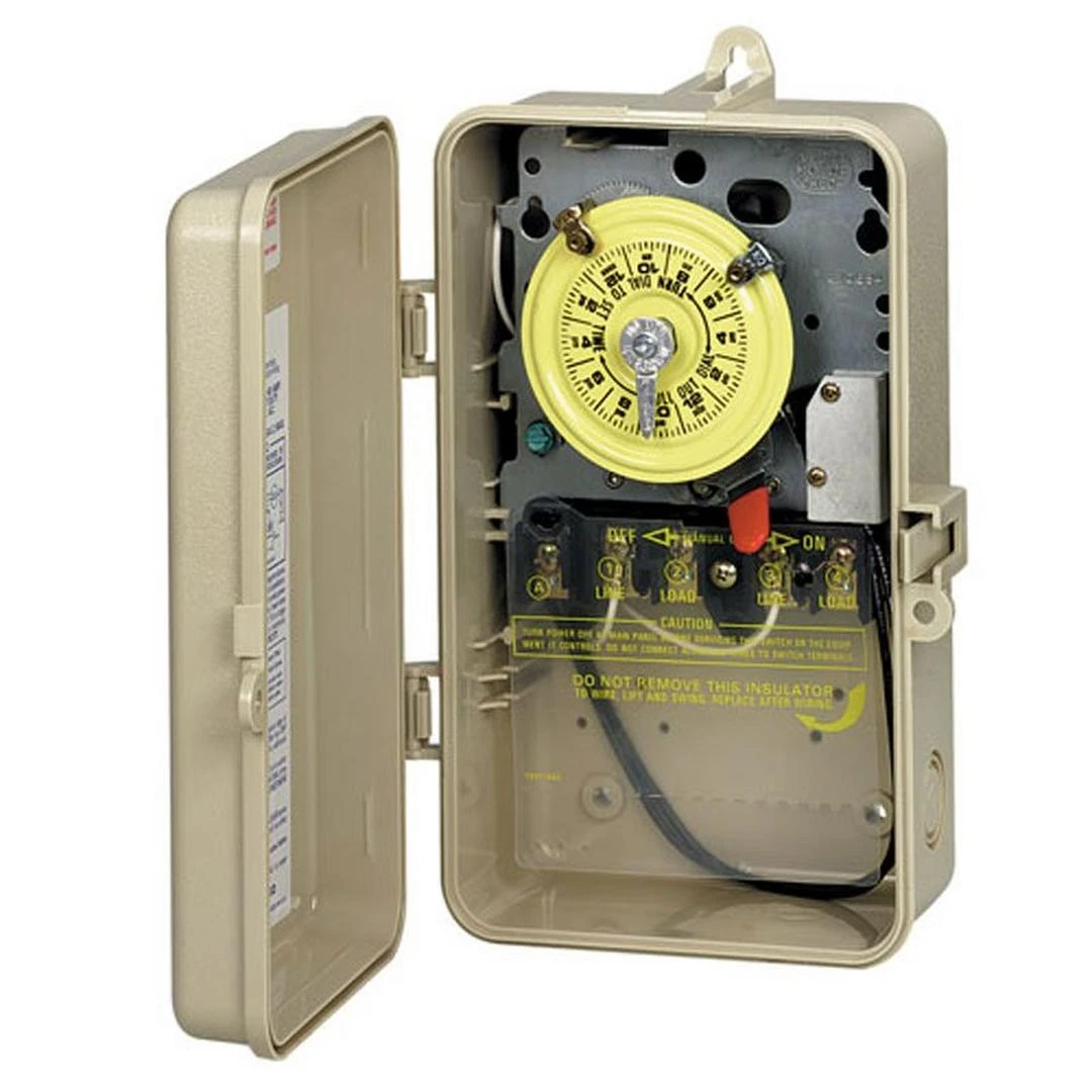 Intermatic - 208/277V Timer With Heater Delay Plastic Outdoor Enclosure 4 Intermatic - 208/277V Timer With Heater Delay Plastic Outdoor Enclosure - Image 2