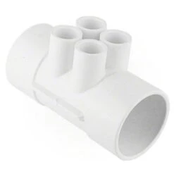 Waterway - Manifold, 2 Inch S X 2 Inch S X (4) 3/4 Inch S