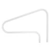 Saftron - 48" X 32" Return To Deck 3 Bend Hand Rail, White -AquaEssentials Store 48 x 32 Return to Deck 3 Bend Hand Rail White