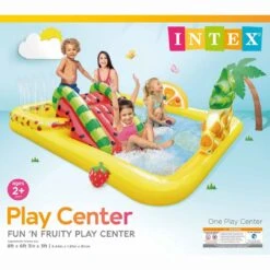 Intex - Fun And Fruity Inflatable Pool Play Center -AquaEssentials Store Fun and Fruity Inflatable Pool Play Center 9