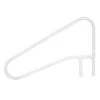 Saftron - 54" Return To Deck Cross Braced 3 Bend Hand/Grab Rail, White -AquaEssentials Store Grab Rail White
