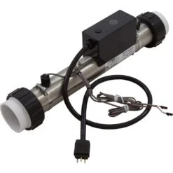 HYDRO-QUIP Heater, FloThru,PS-B Series M7TM,15"x 2", 230v,4kW, 30"Cord