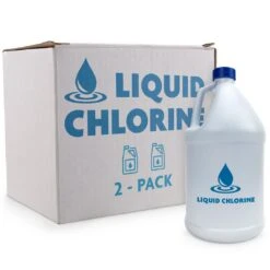 Liquid Chlorine 2-Pack Of 1 Gallon Bottles