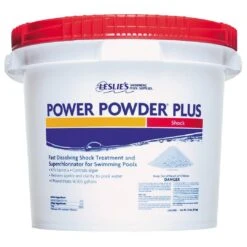 Leslie's - Power Powder Plus Calcium Hypochlorite Pool Shock - 25 Lbs