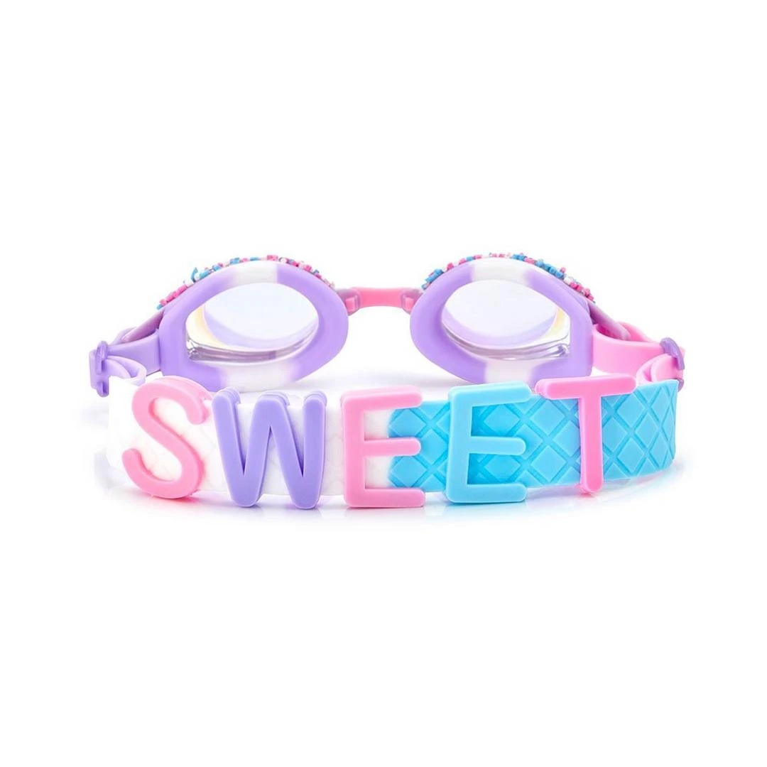 Bling2o - Sprinkle Purple Kids Swim Goggles 4 Bling2o - Sprinkle Purple Kids Swim Goggles - Image 2