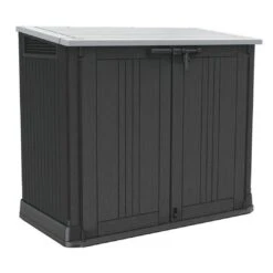 Keter - Store-It-Prime Resin Storage Shed, Black