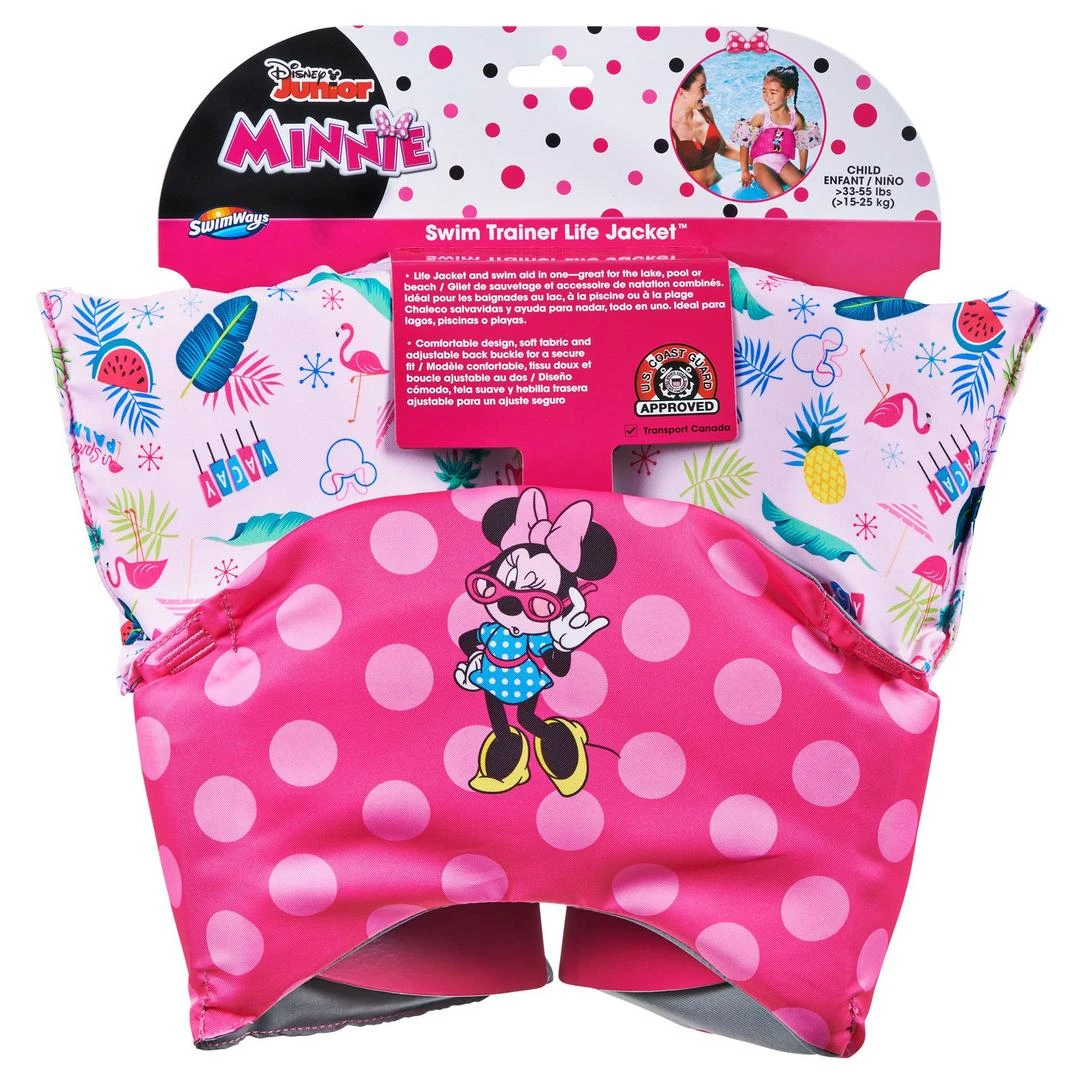 Swimways - Swim Trainer Life Jacket, Minnie 4 Swimways - Swim Trainer Life Jacket, Minnie - Image 2